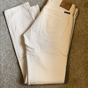 Cream lucky brand jeans